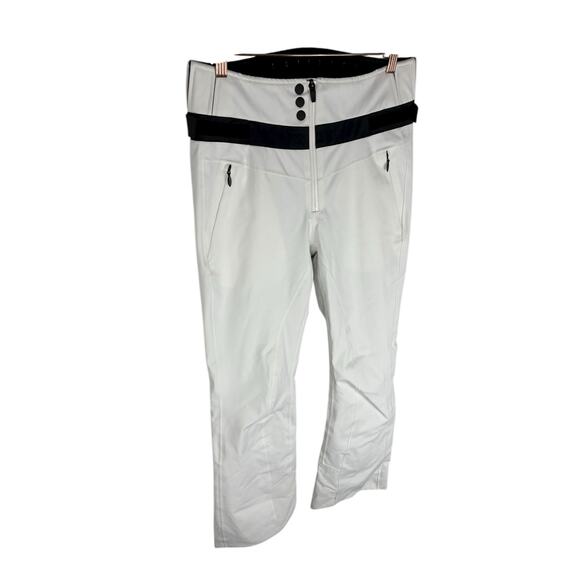 Bogner Fire + Ice Borja Ski Pants Insulated Snow Winter Luxury Light Chalk Sz 8 - Picture 4 of 12